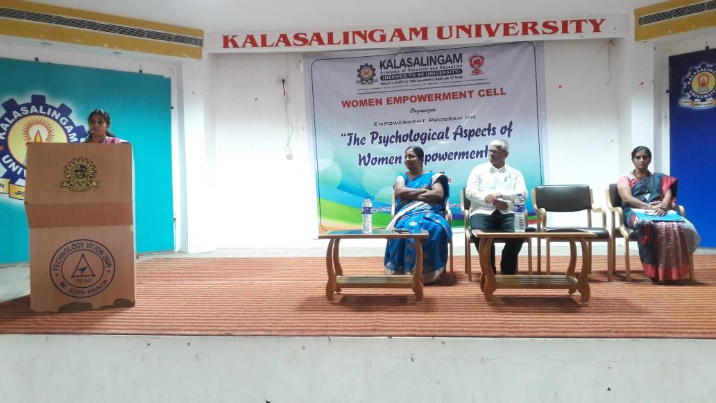 The Psychological Aspects of Women Empowerment