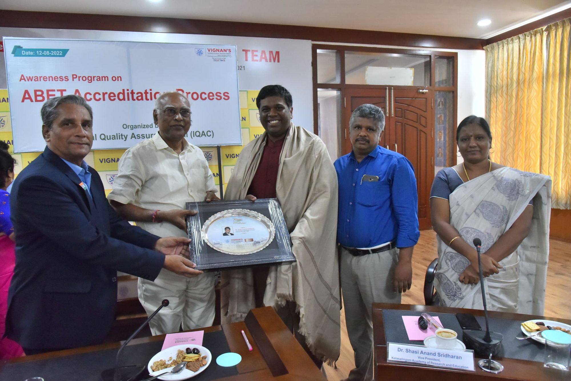 Vignan University Visit