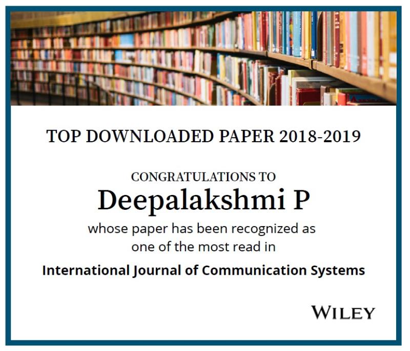 Top Downloaded Paper 2018-2019